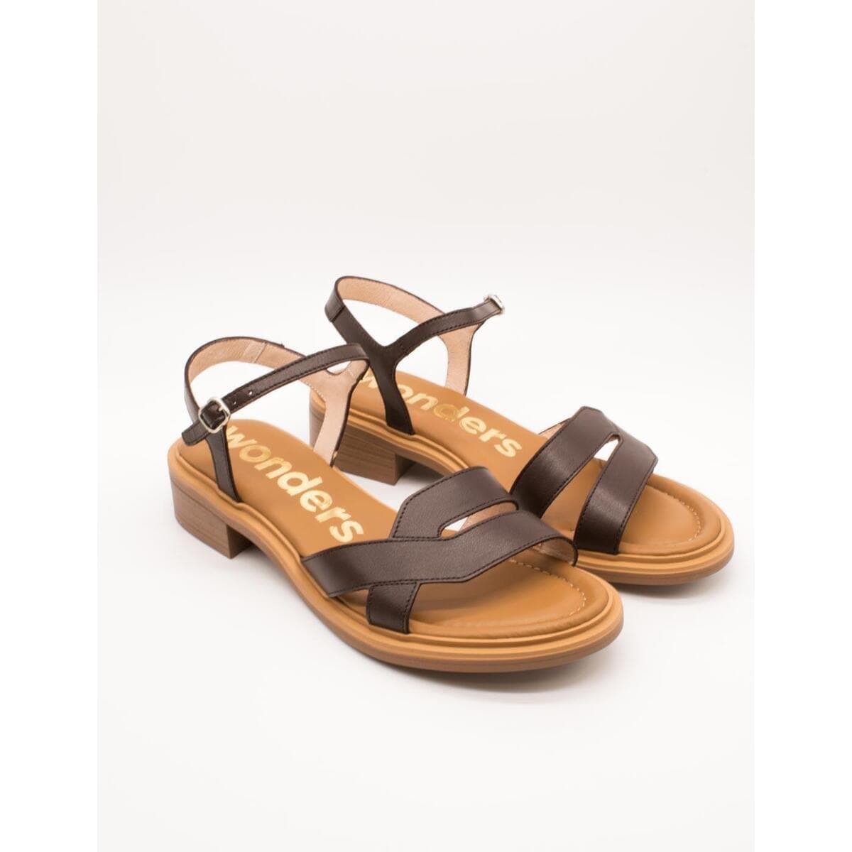 Women's Sandals Wonders Brown