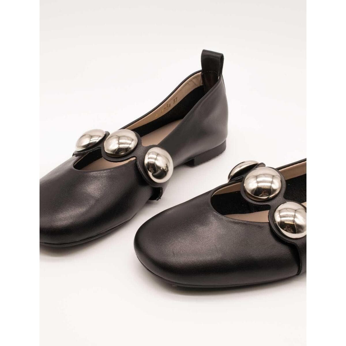 Women's Ballet Flats Wonders Black