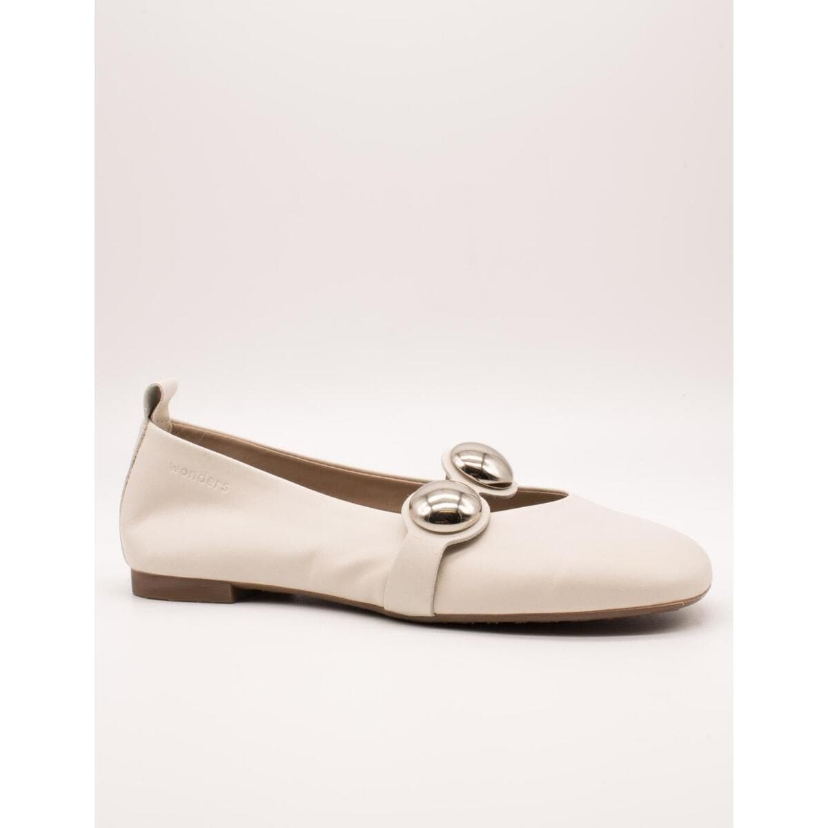 Women's Ballet Flats Wonders White