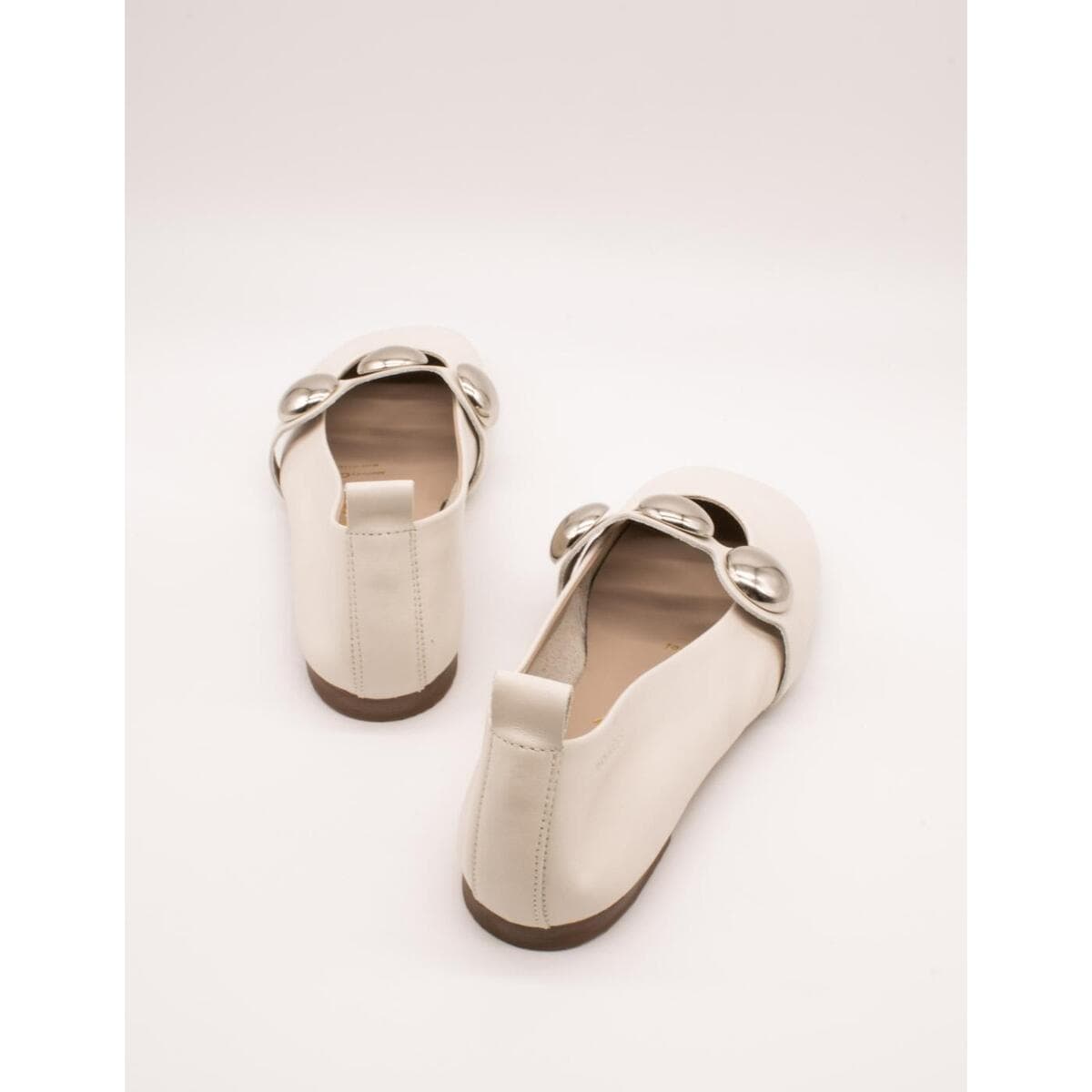 Women's Ballet Flats Wonders White