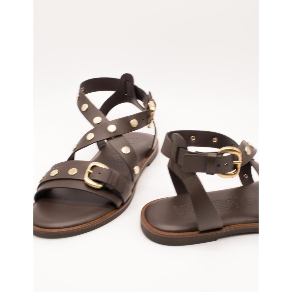 Women's Sandals Wonders Brown