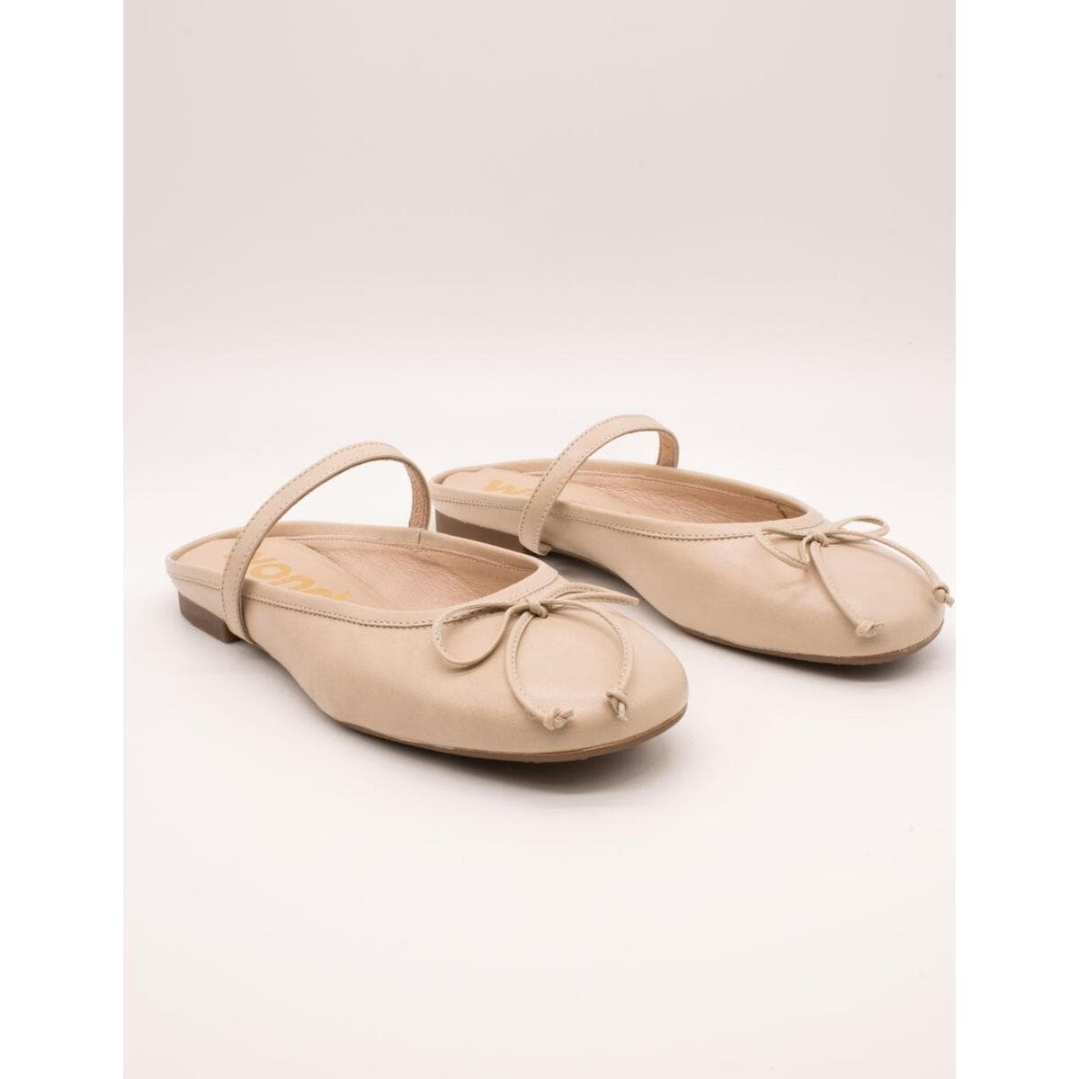 Women's Ballet Flats Wonders Beige
