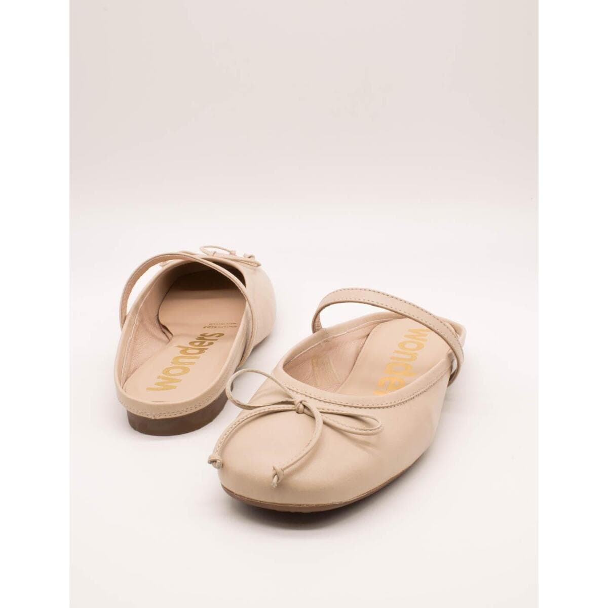 Women's Ballet Flats Wonders Beige