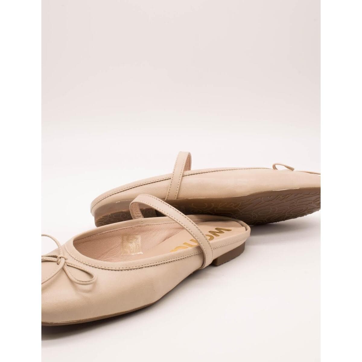 Women's Ballet Flats Wonders Beige