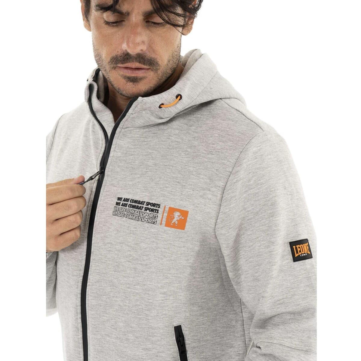 Men's Sweatshirts Leone 1947 Gray