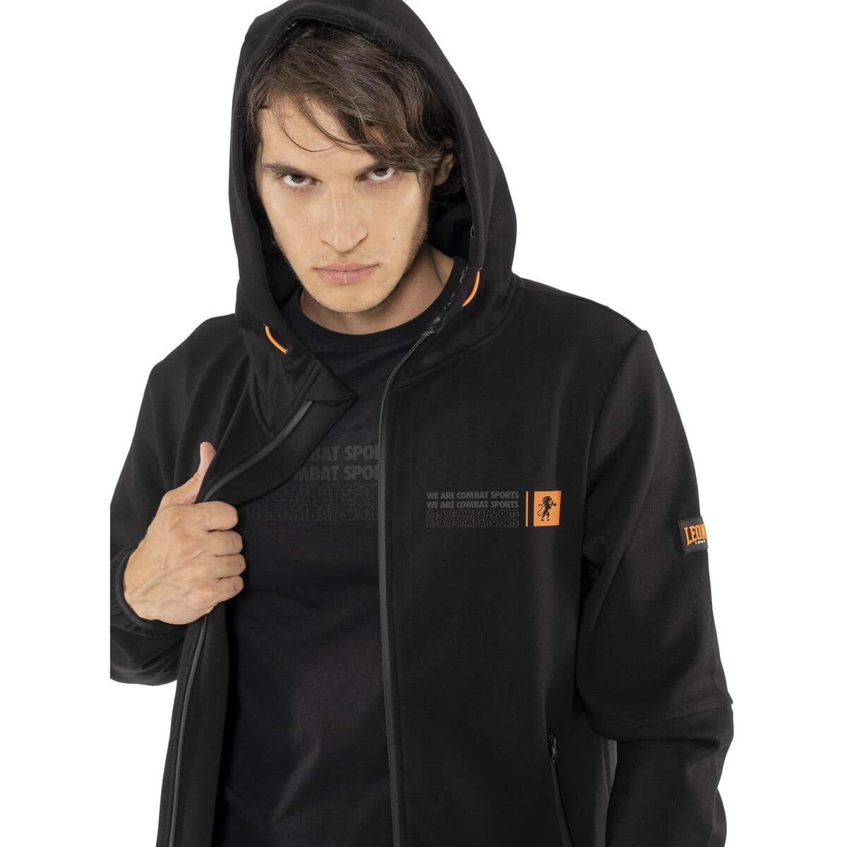 Men's Sweatshirts Leone 1947 Black