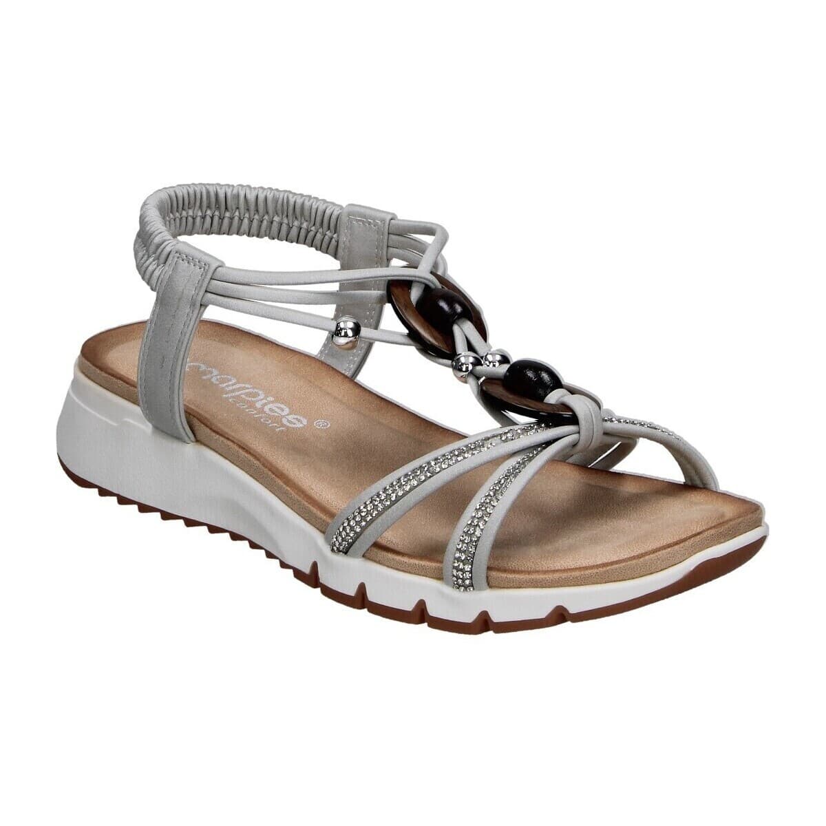Women's Platforms Amarpies Silver