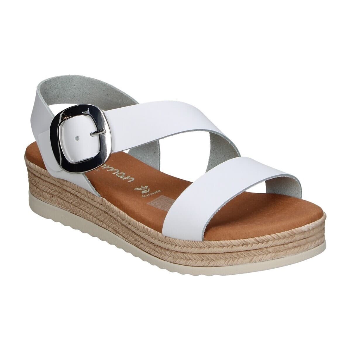 Women's Platforms Spar Woman White