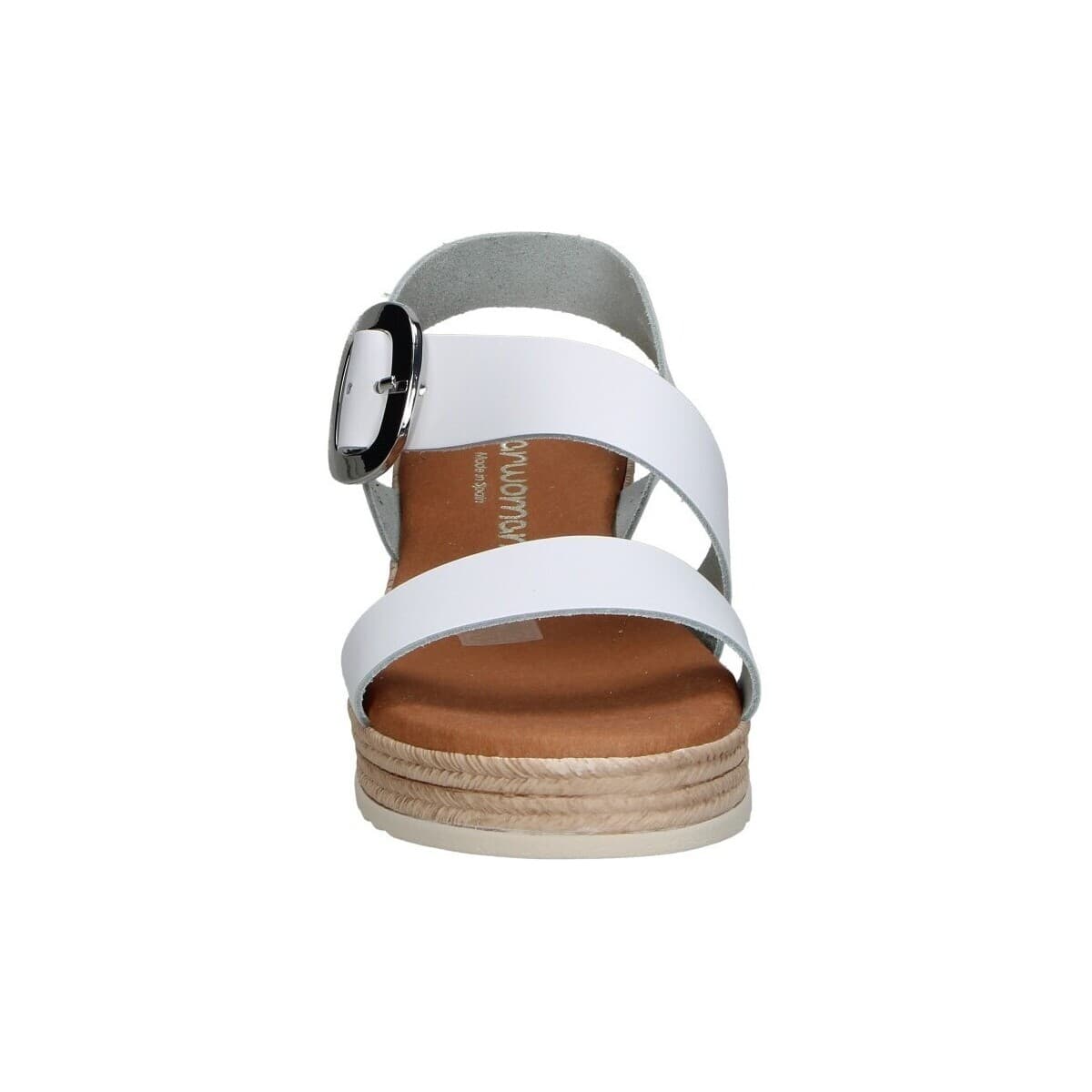Women's Platforms Spar Woman White
