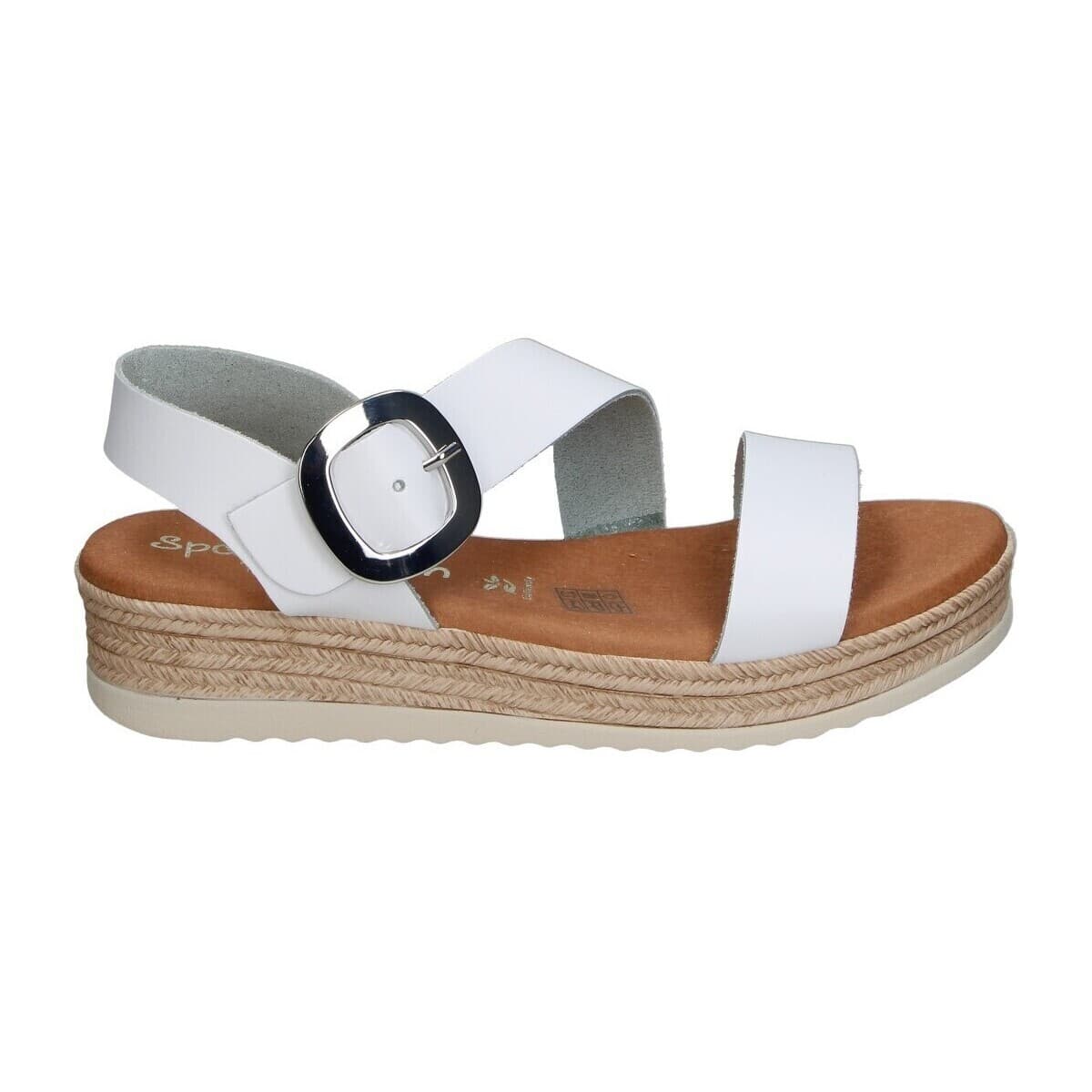 Women's Platforms Spar Woman White