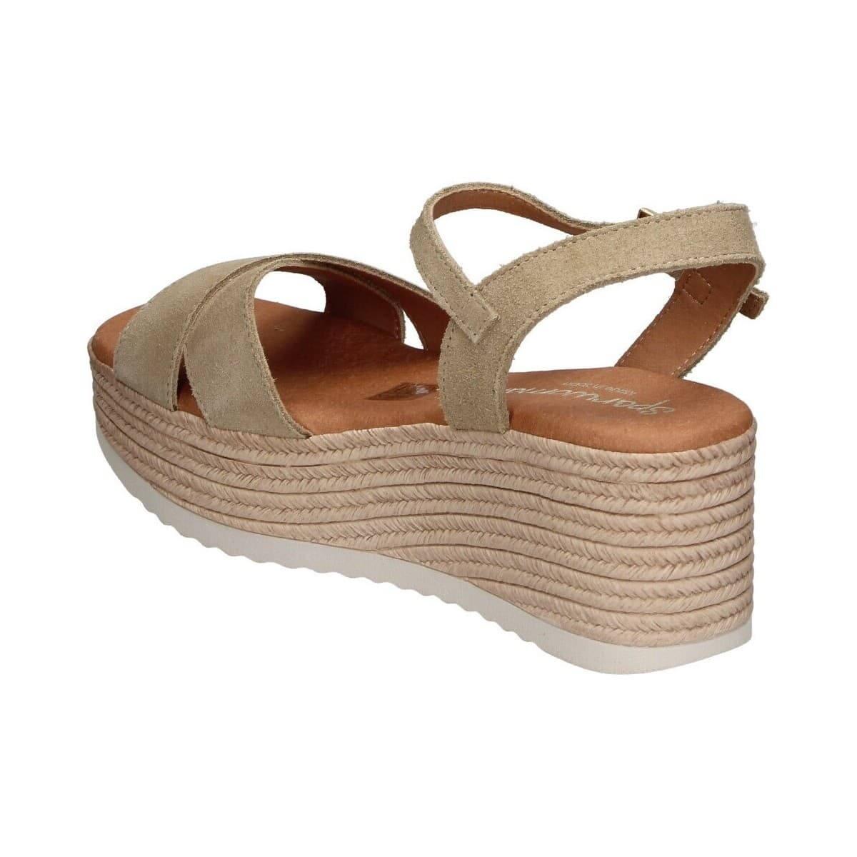 Women's Platforms Spar Woman Beige