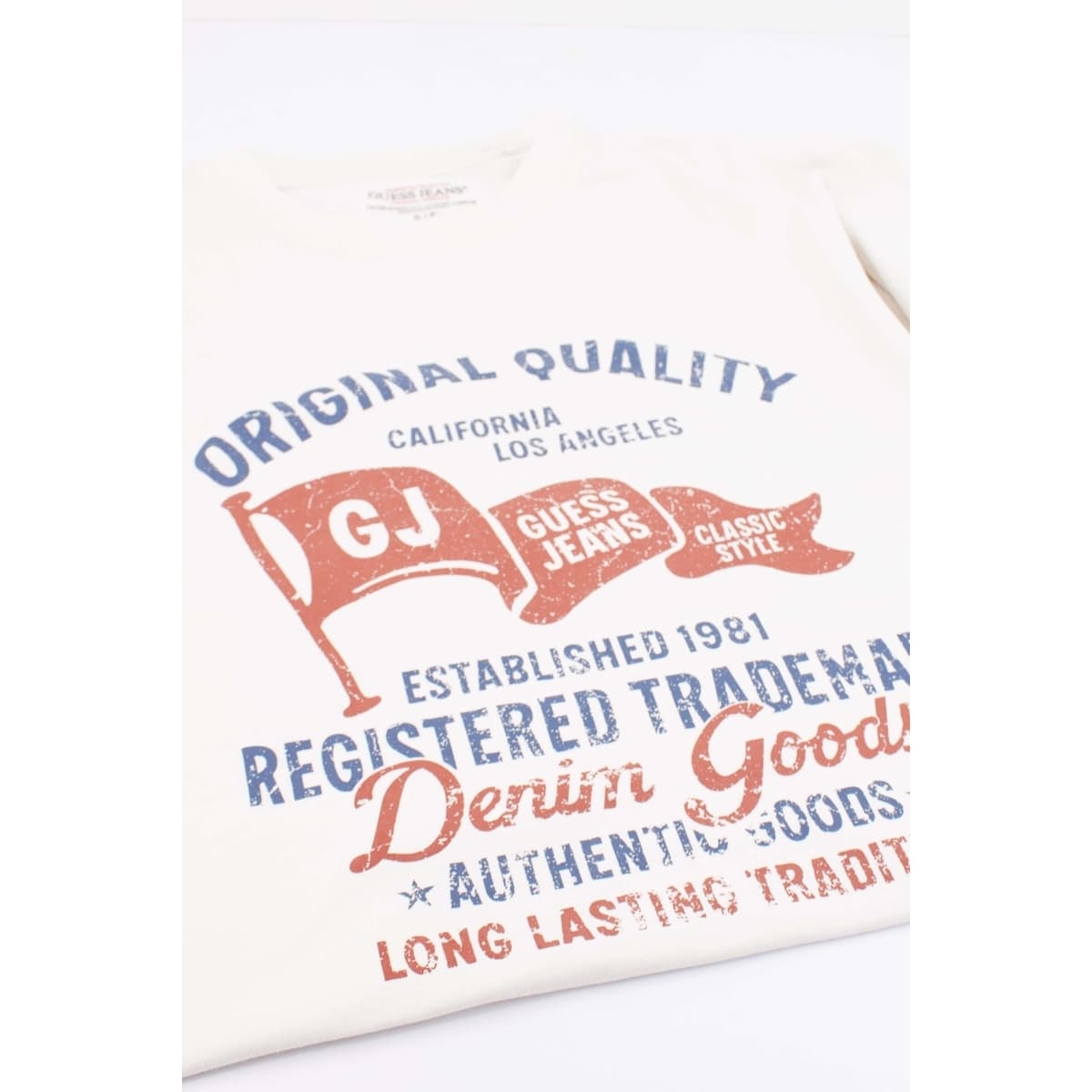 Men's T-Shirts Guess Beige