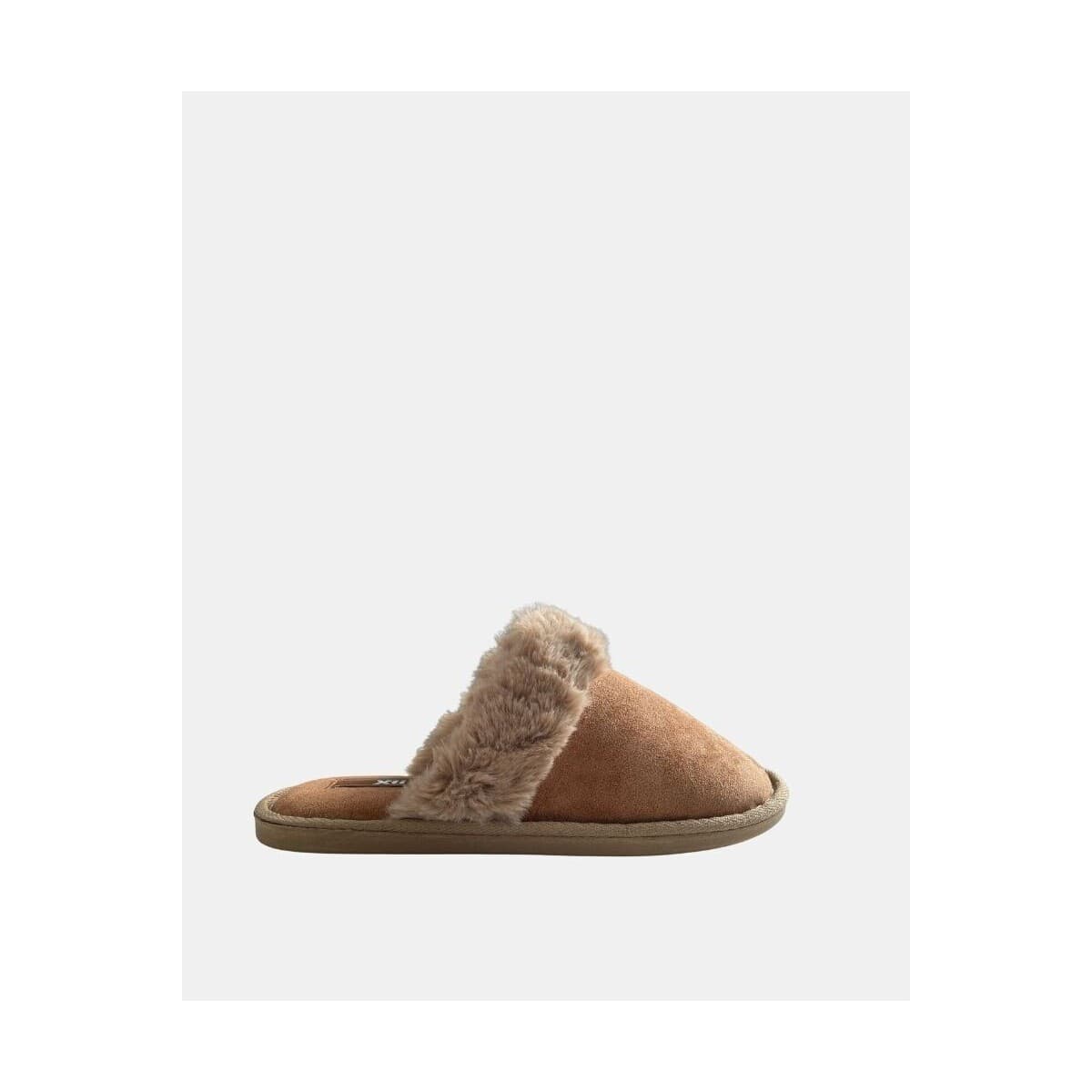 Women's House Slippers Xti Brown