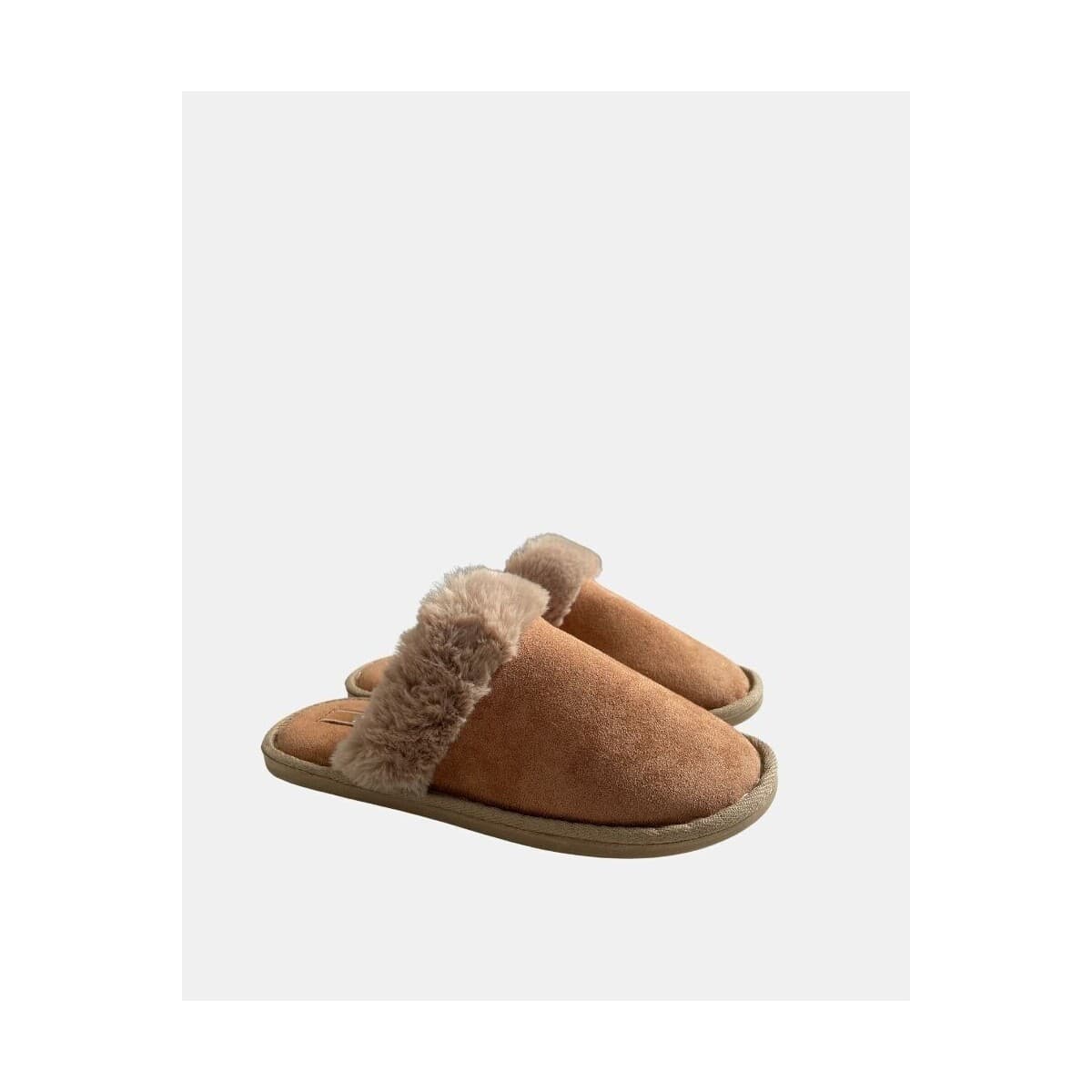 Women's House Slippers Xti Brown