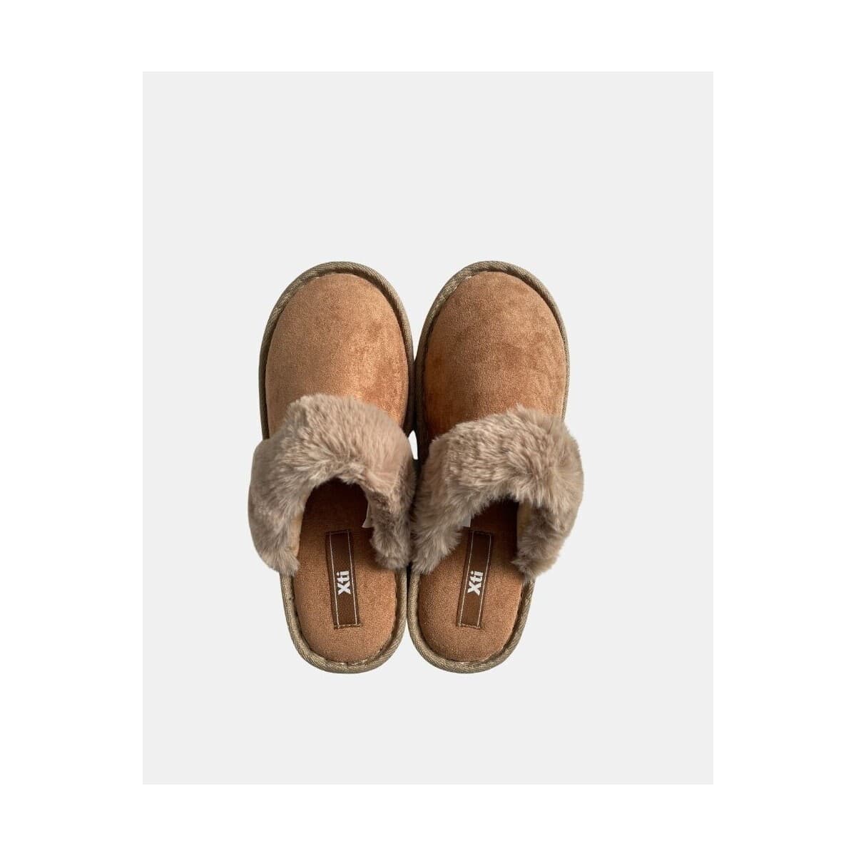 Women's House Slippers Xti Brown