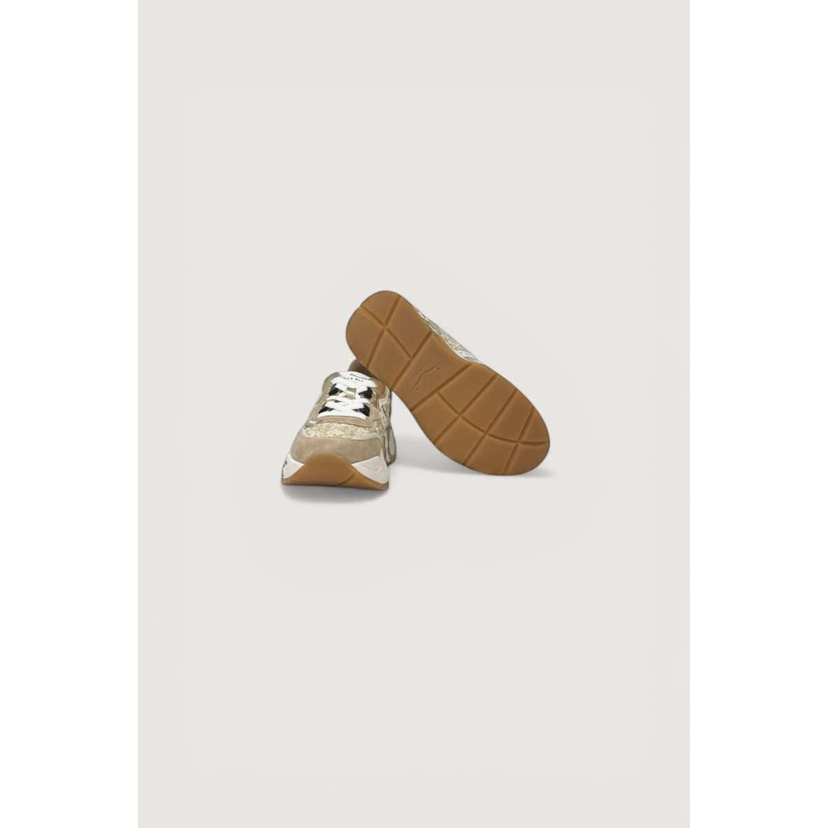Women's Sneakers Voile Blanche Beige