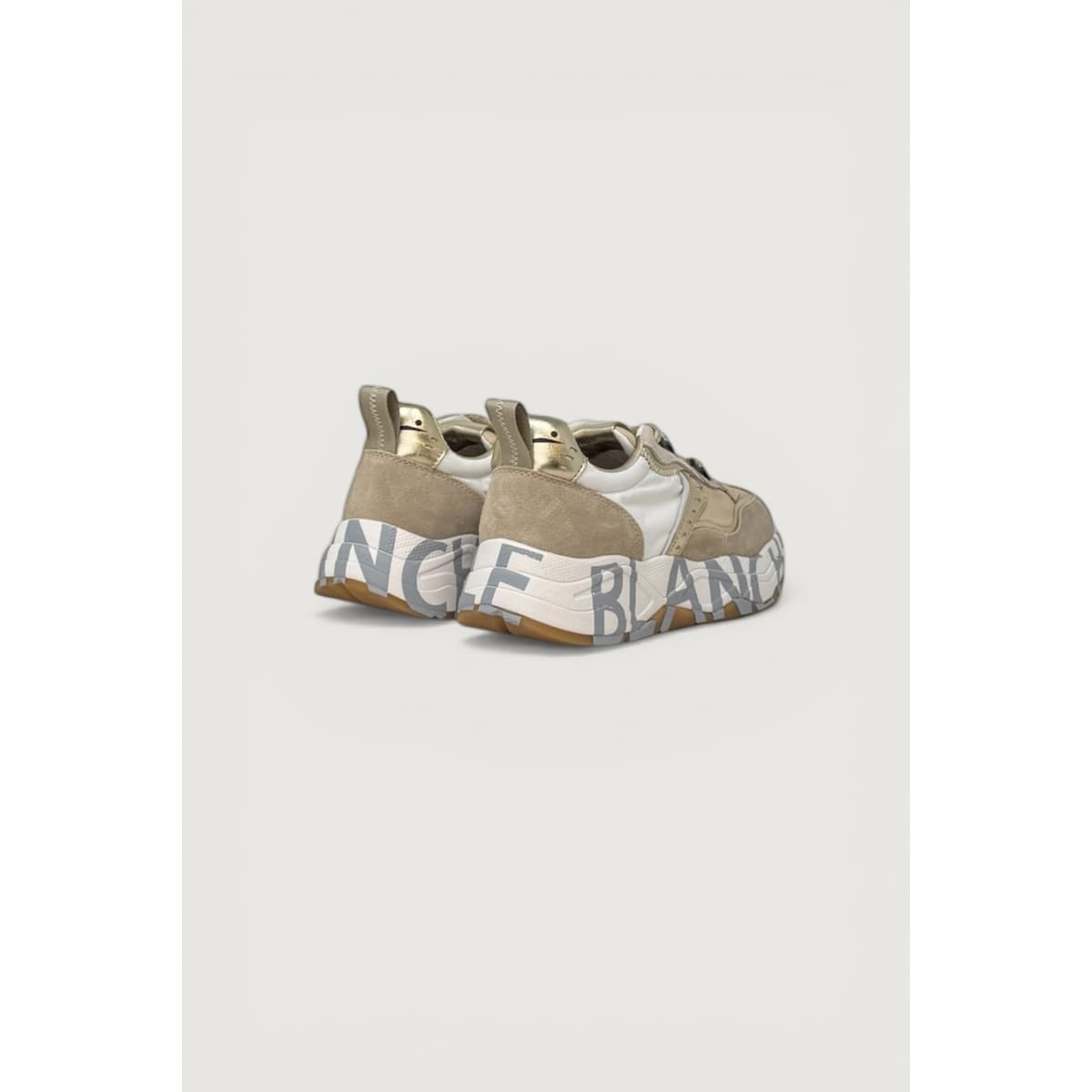 Women's Sneakers Voile Blanche Beige