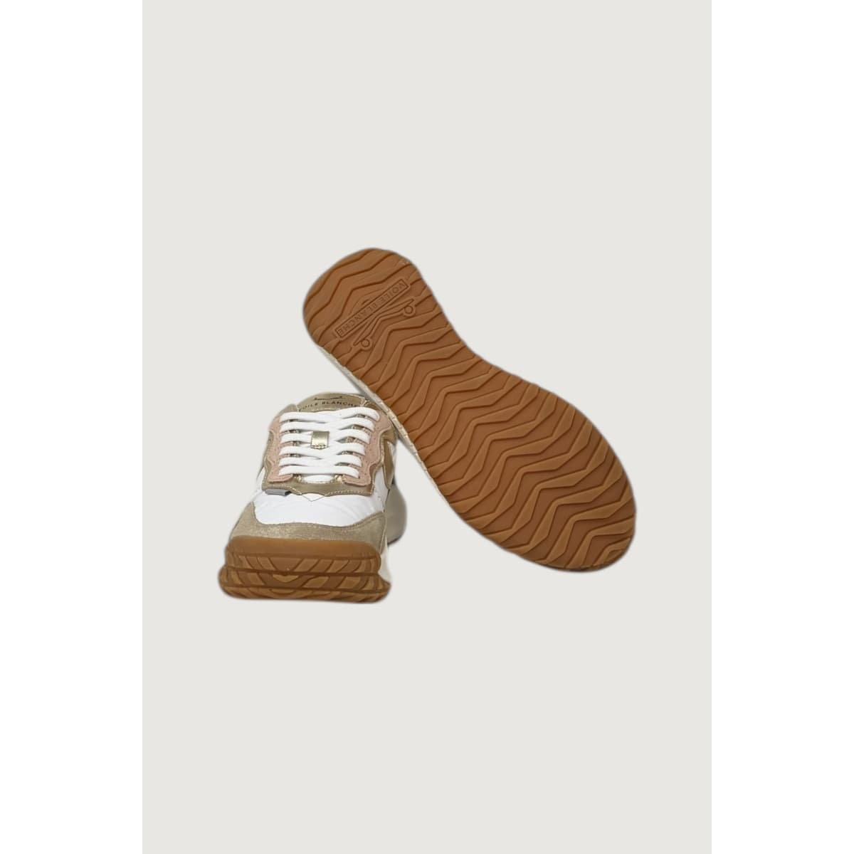 Women's Sneakers Voile Blanche Beige