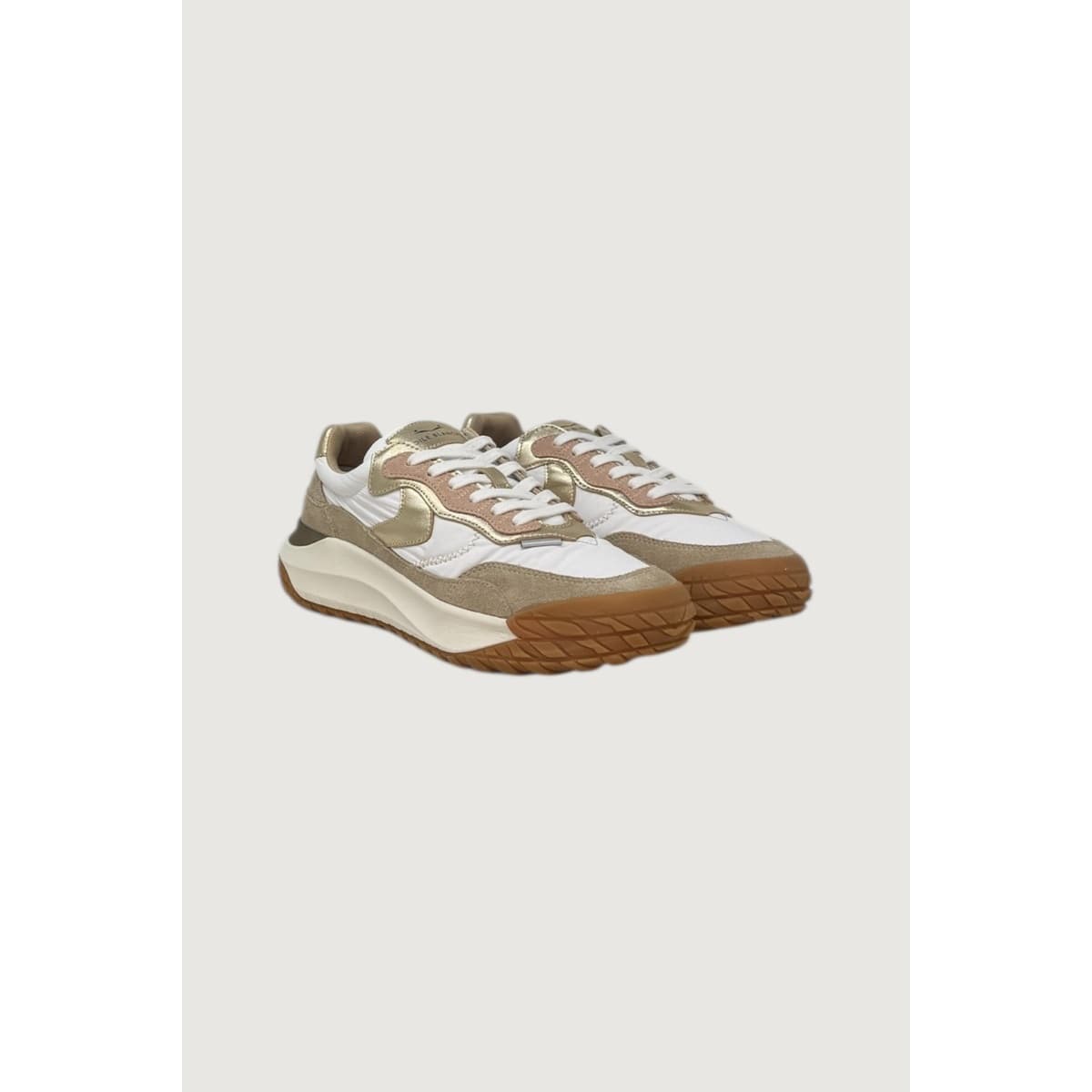 Women's Sneakers Voile Blanche Beige