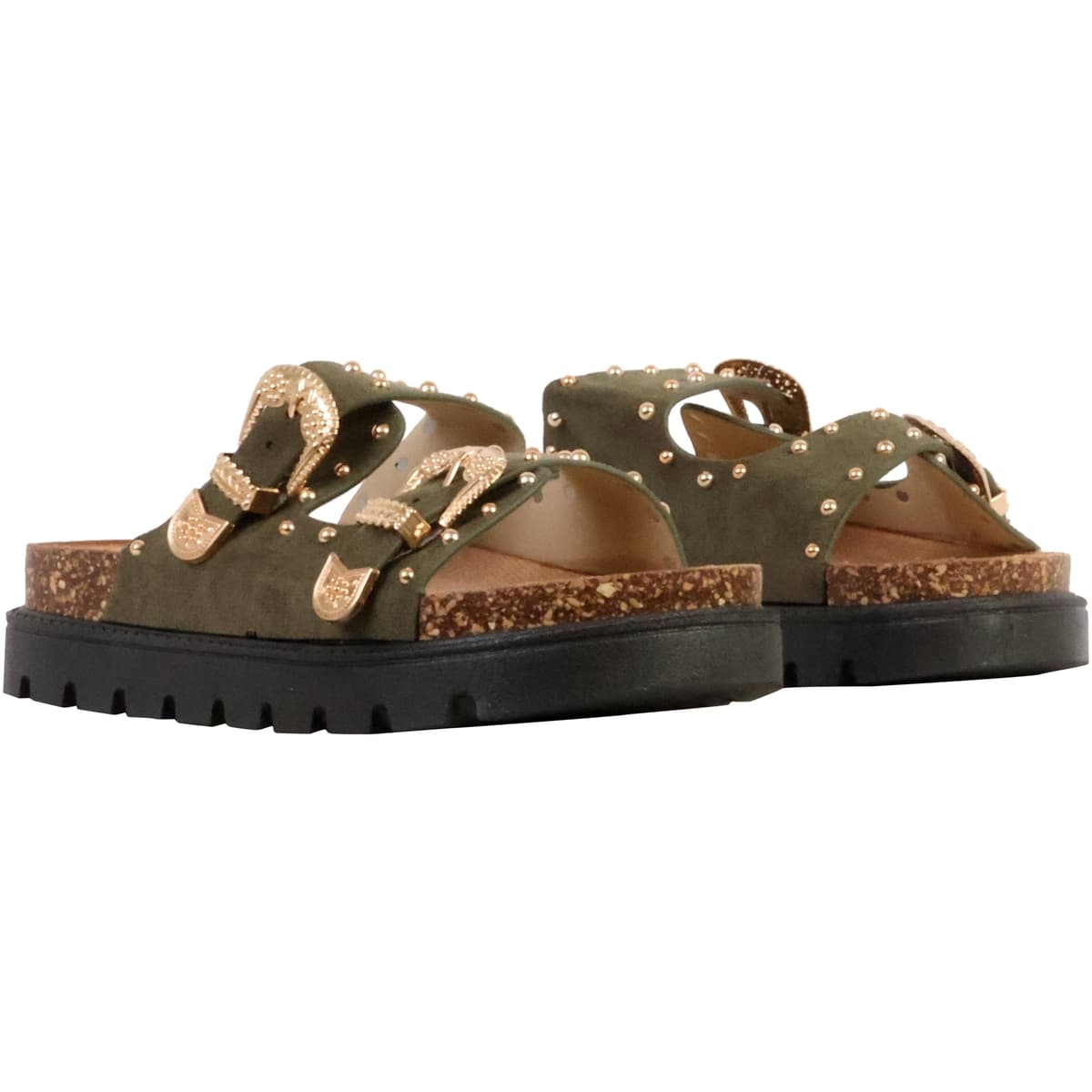 Women's Mules Super Mode Green