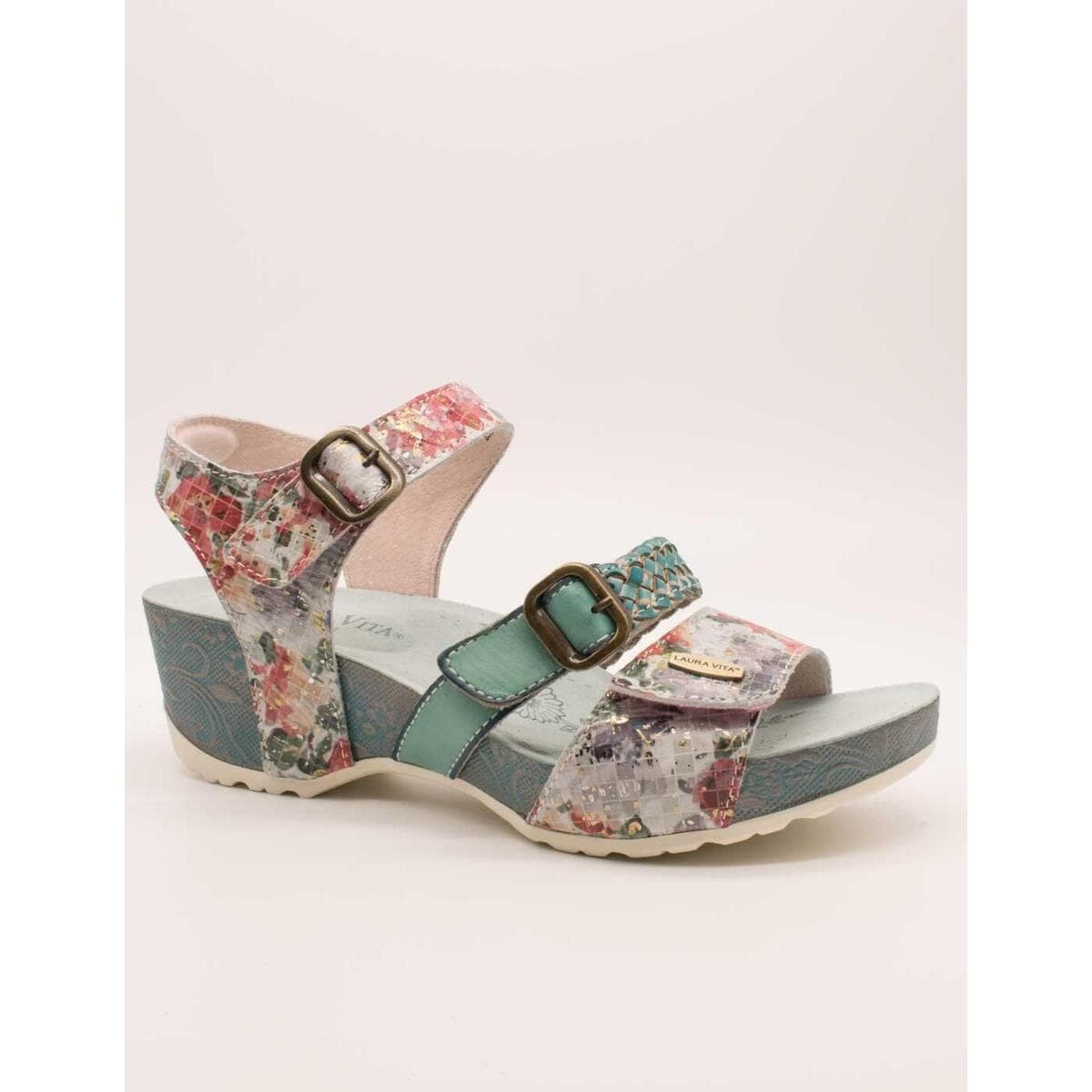 Σανδάλια με πλατφόρμα Laura Vita Daphneo 02 Ciel