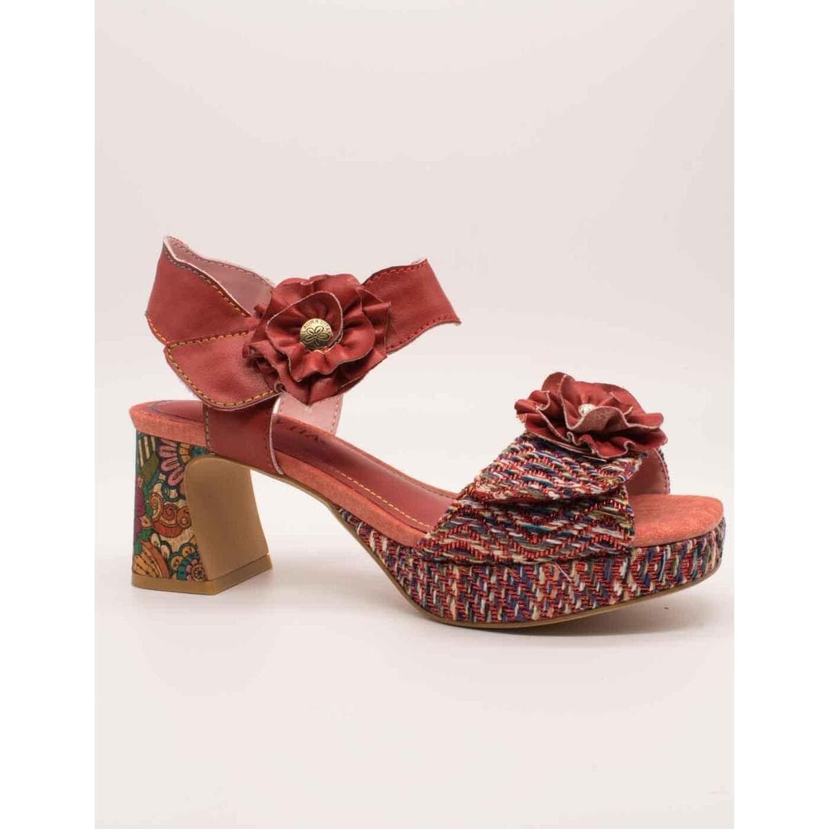 Σανδάλια με τακούνι Laura Vita Theao 07