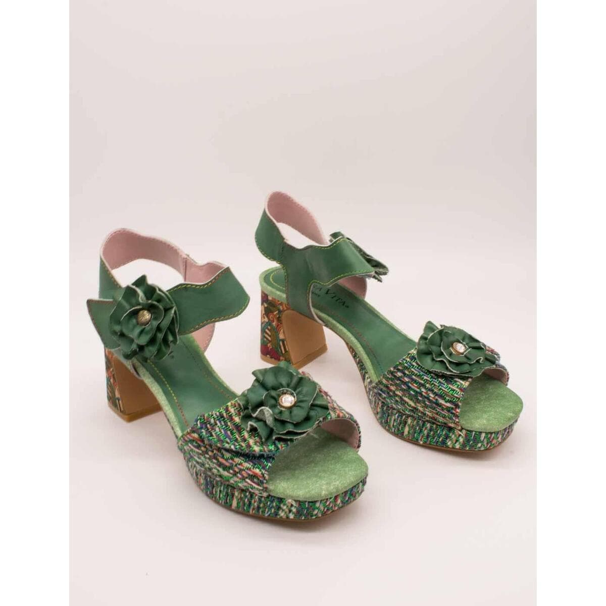 Women's Pumps Laura Vita Green