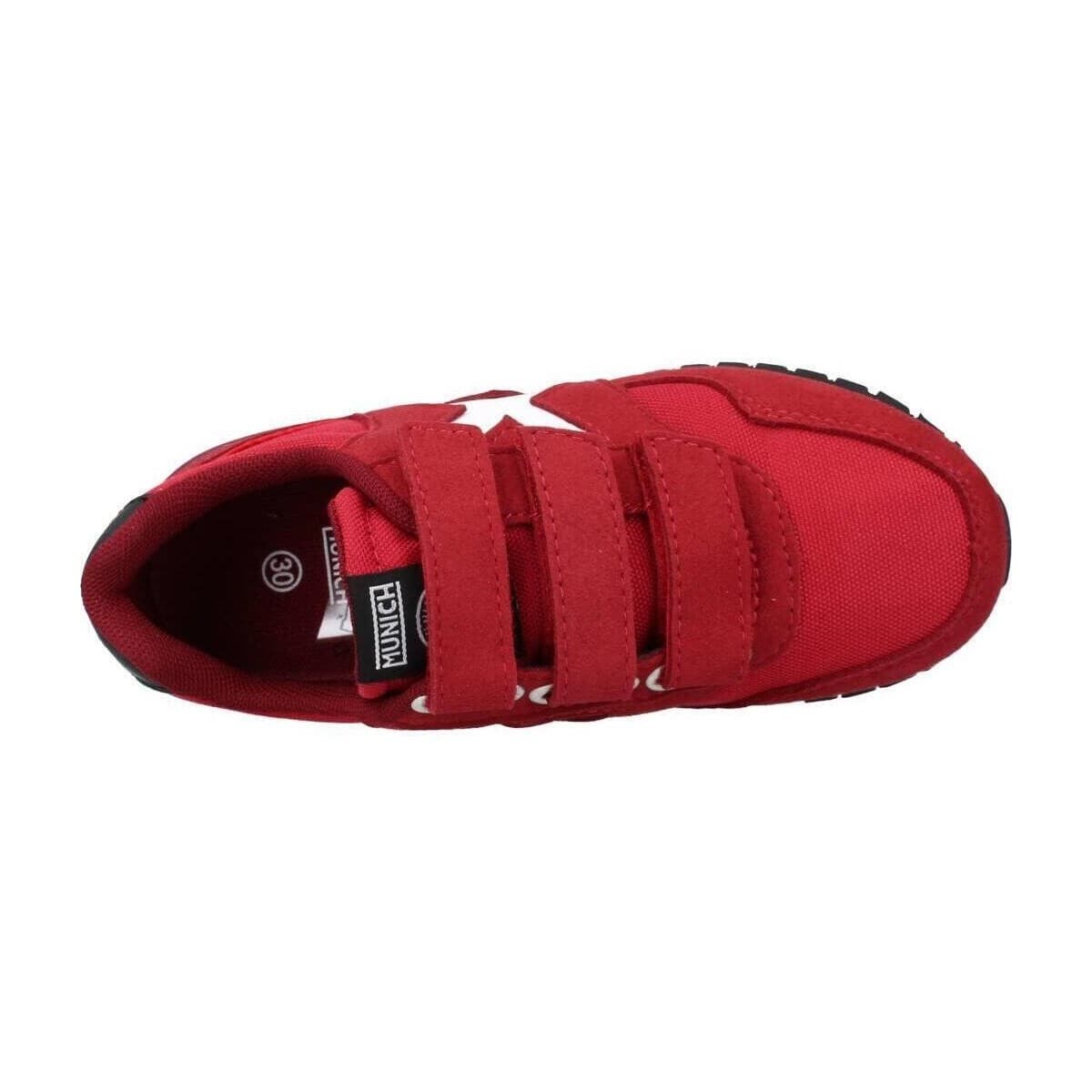 Boys' Sneakers Munich Bordeaux