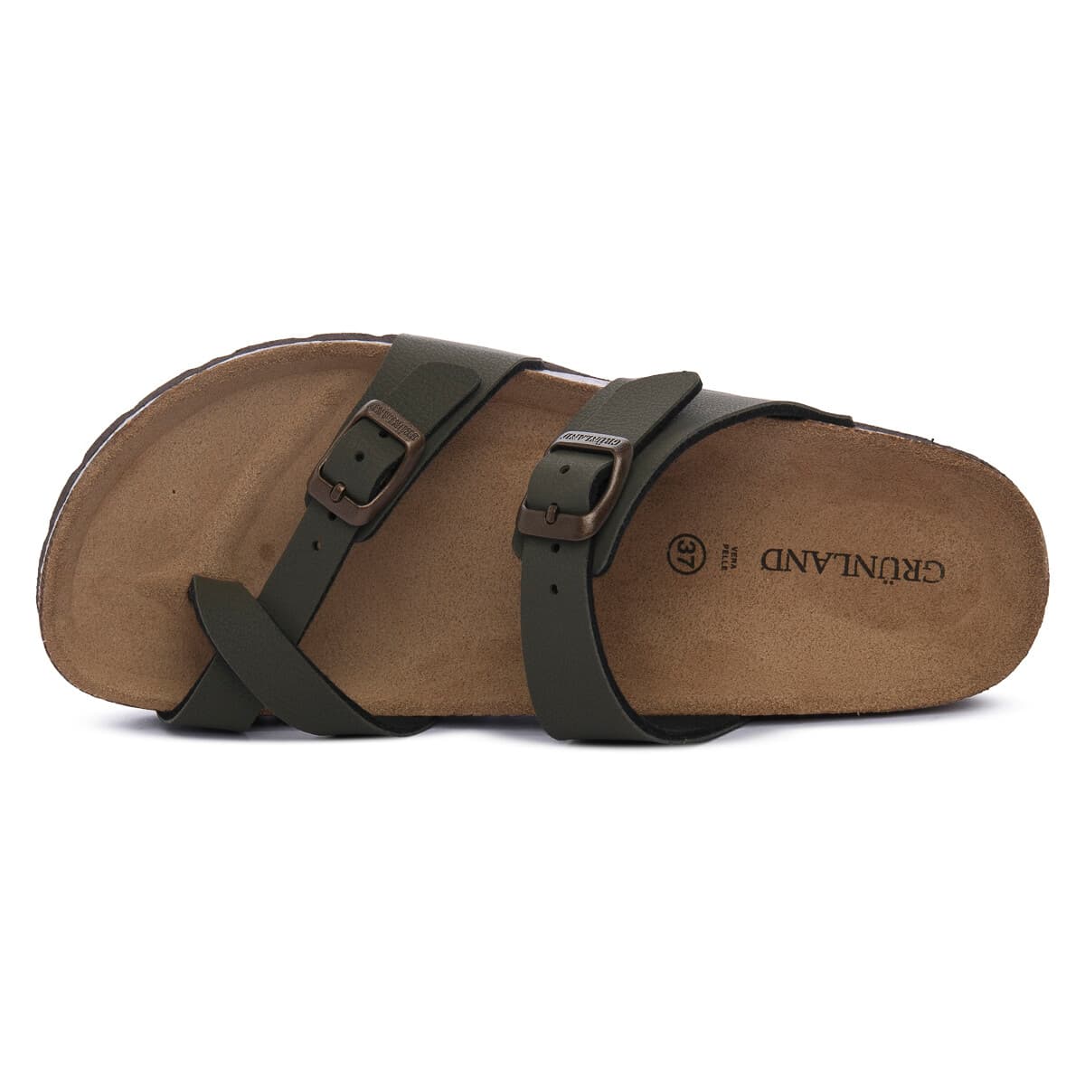 Women's Flip Flops Grunland Green