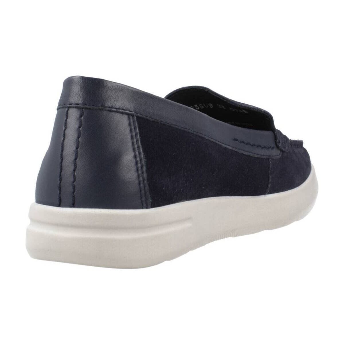 Women's Loafers Geox Blue