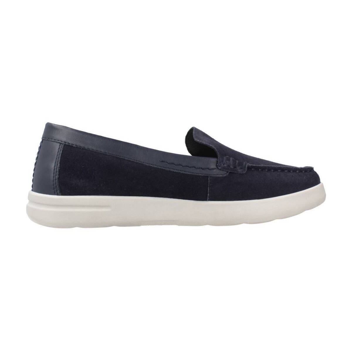 Women's Loafers Geox Blue