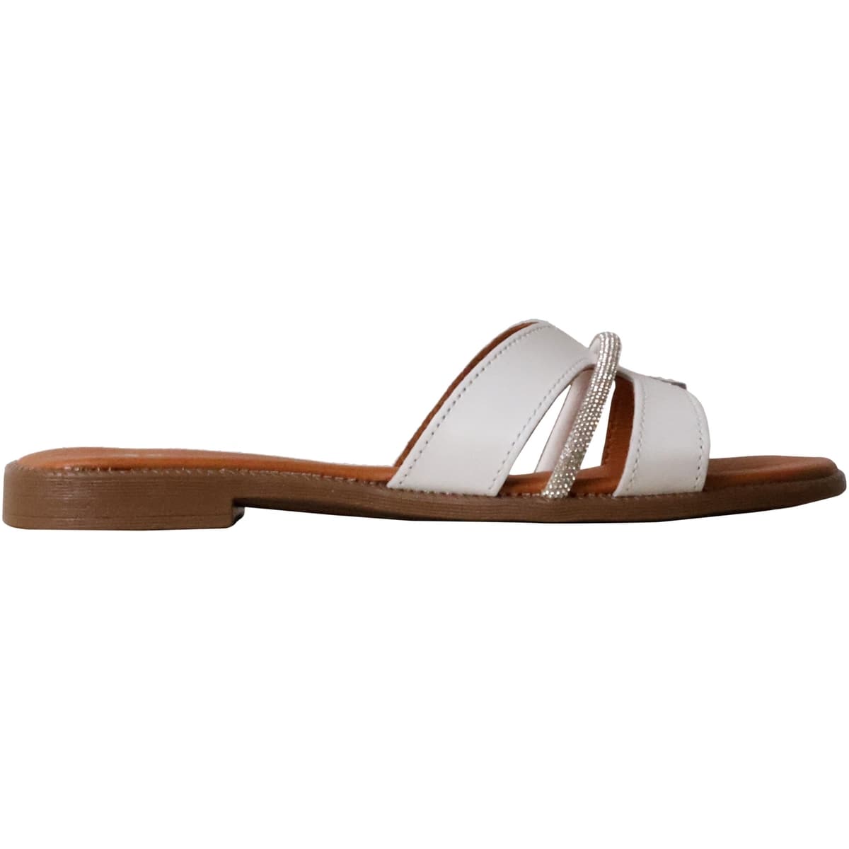 Women's Mules The Divine Factory White
