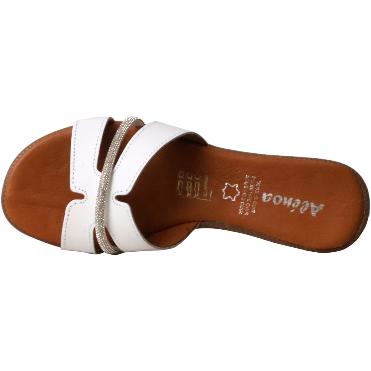 Women's Mules The Divine Factory White