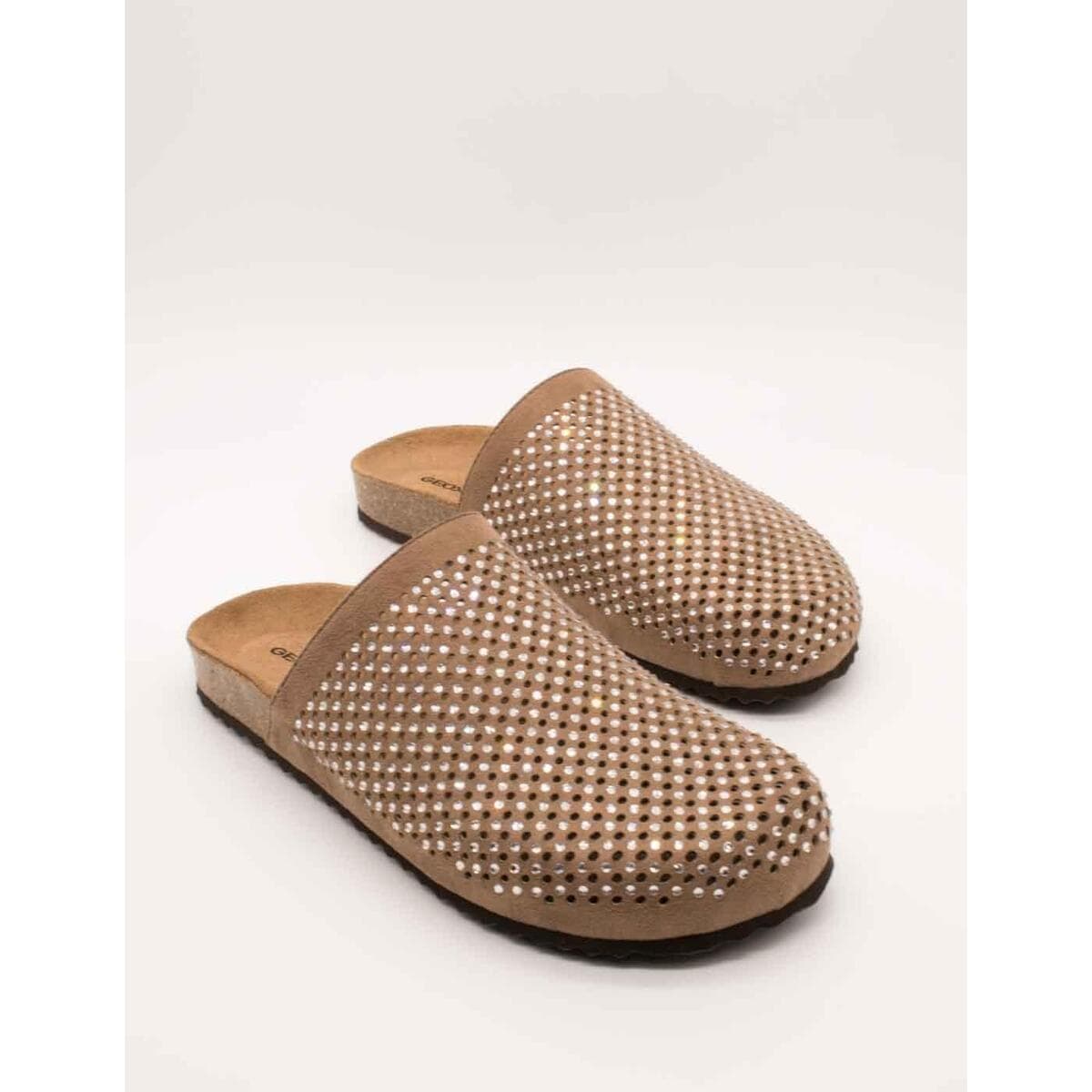 Women's Mules Geox Brown