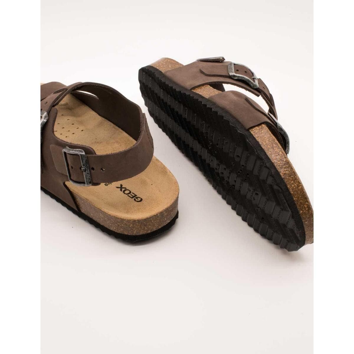 Men's Sandals Geox Brown
