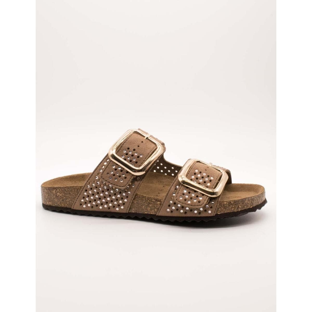 Women's Mules Geox Brown