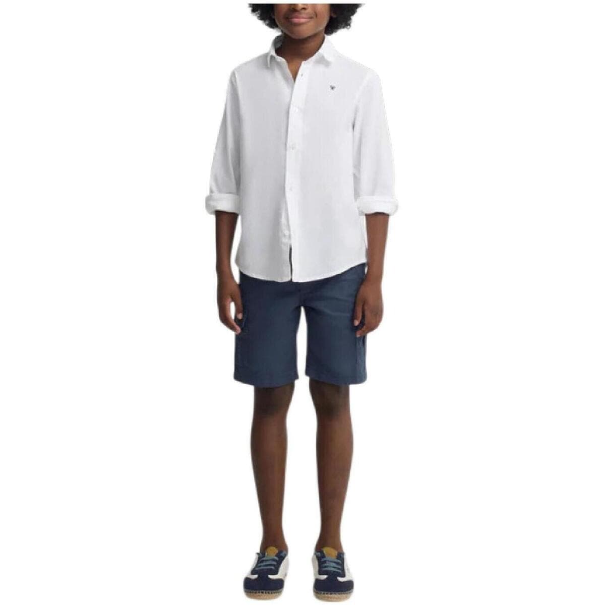 Boys' Shirts Silbon White