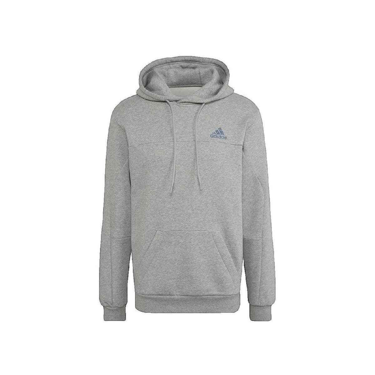 Men's Sports Hoodies & Sweatshirts adidas Gray