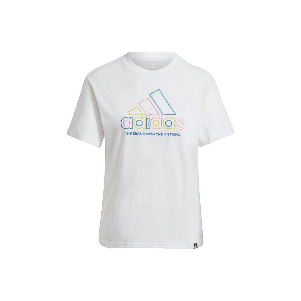 Women's T-Shirts adidas White