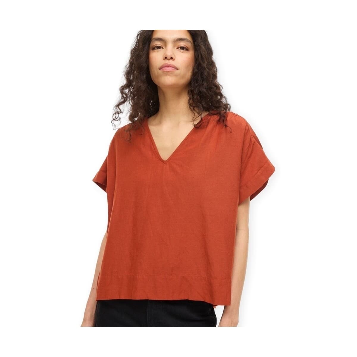 Women's T-Shirts Vila Orange