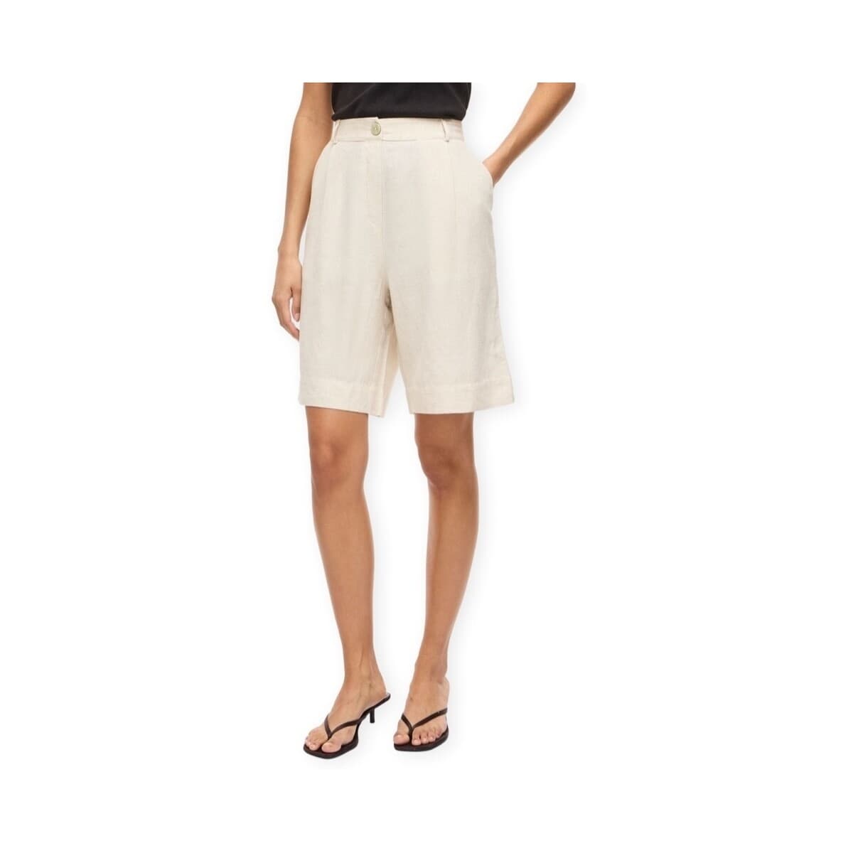 Women's Shorts Vila Beige