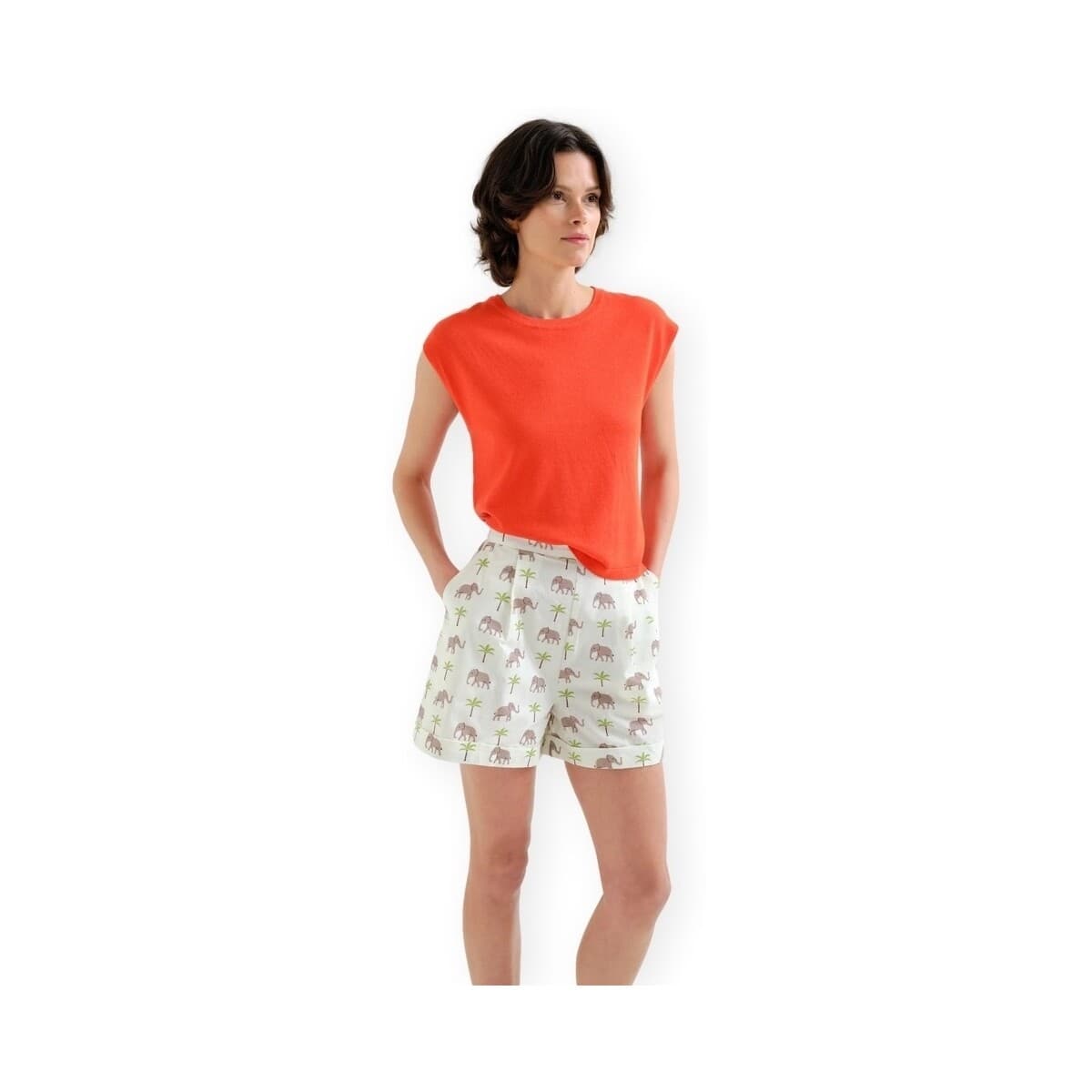Women's T-Shirts Compania Fantastica Orange