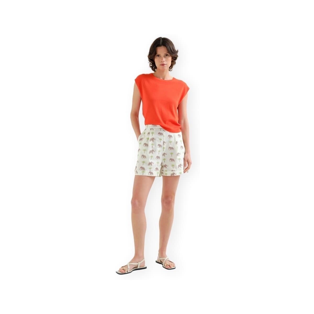 Women's T-Shirts Compania Fantastica Orange
