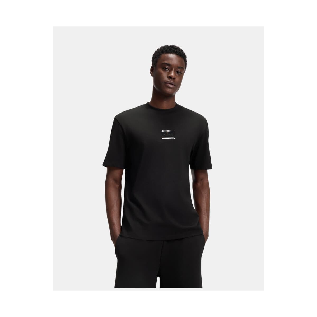 Men's T-Shirts HUGO Black
