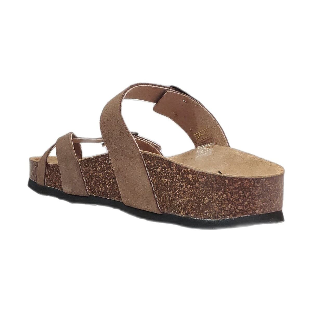 Women's Mules Plakton Brown