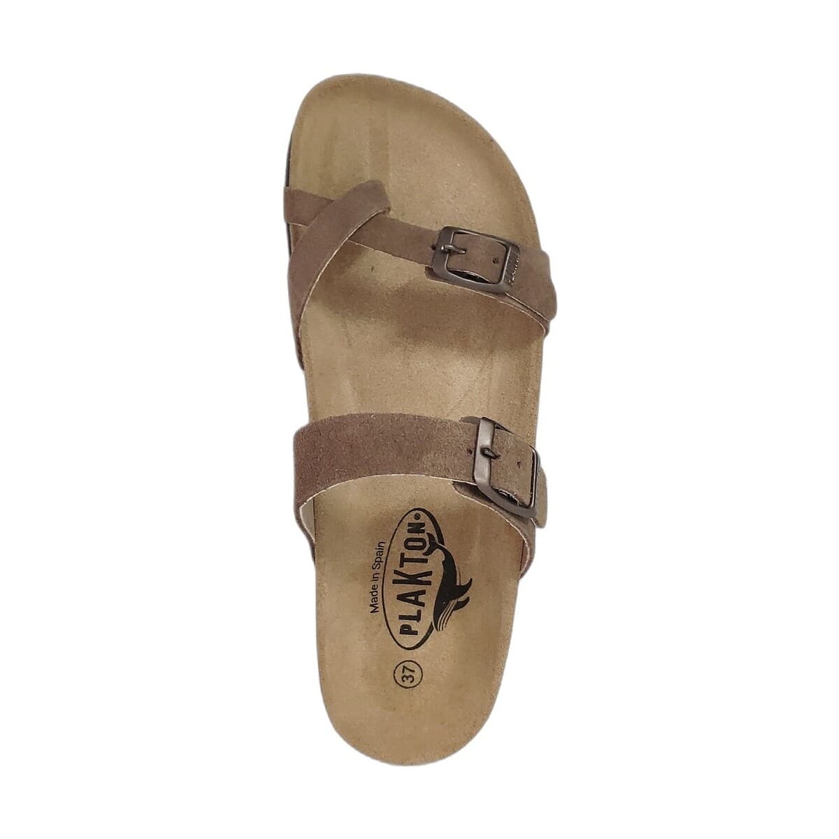 Women's Mules Plakton Brown