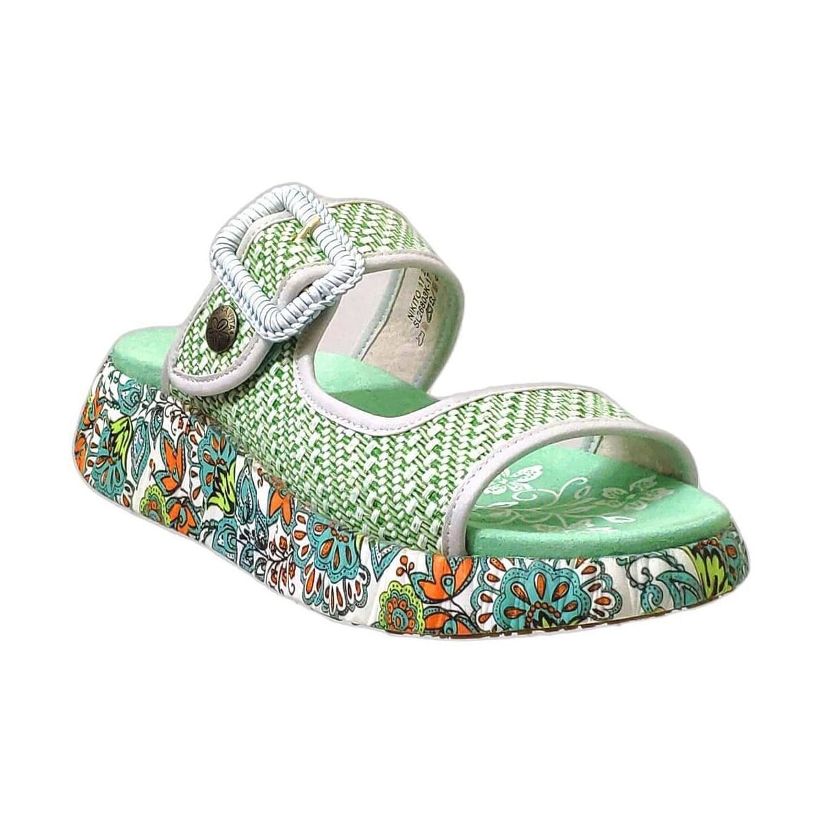 Women's Mules Laura Vita Green