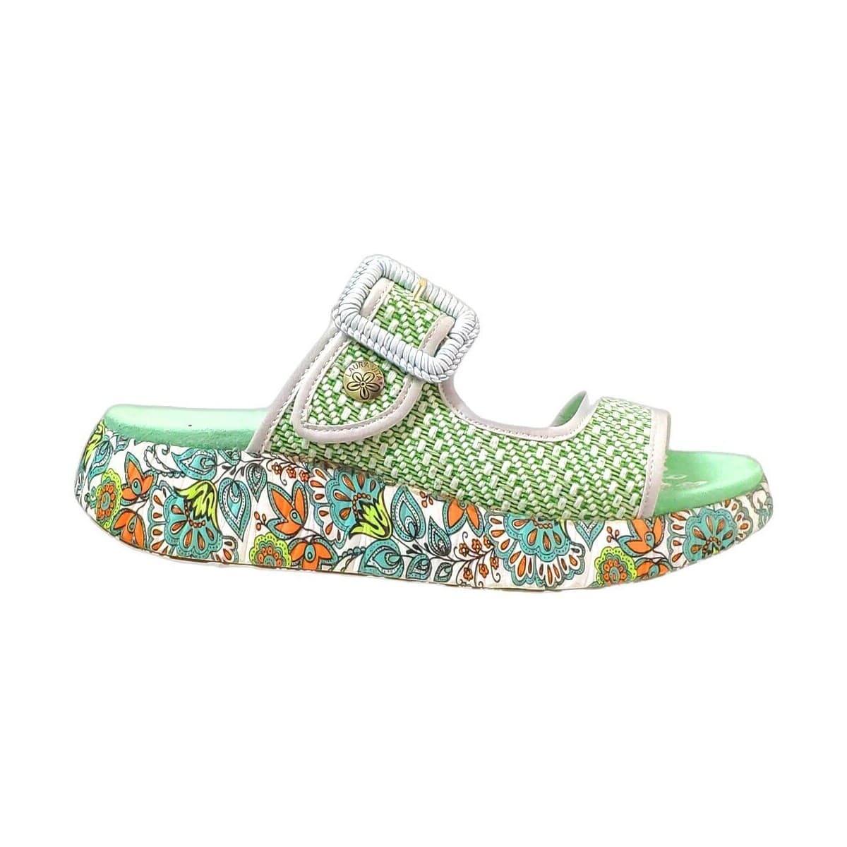 Women's Mules Laura Vita Green