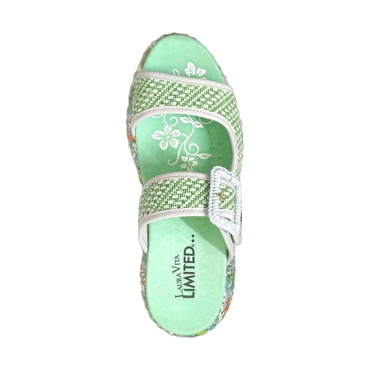 Women's Mules Laura Vita Green