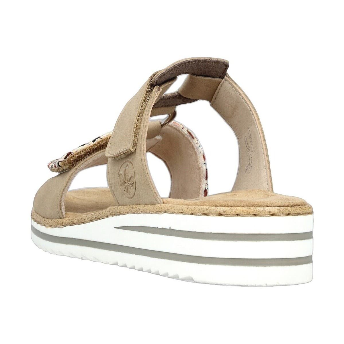 Women's Mules Rieker Beige